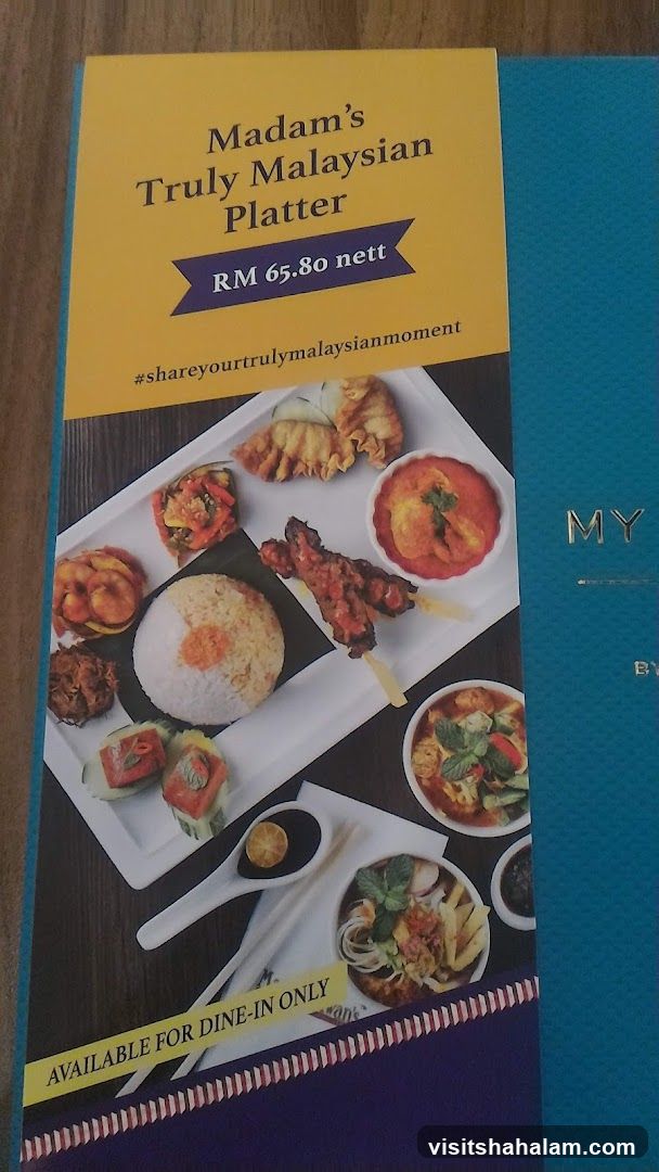Madam's Truly Malaysian Platter