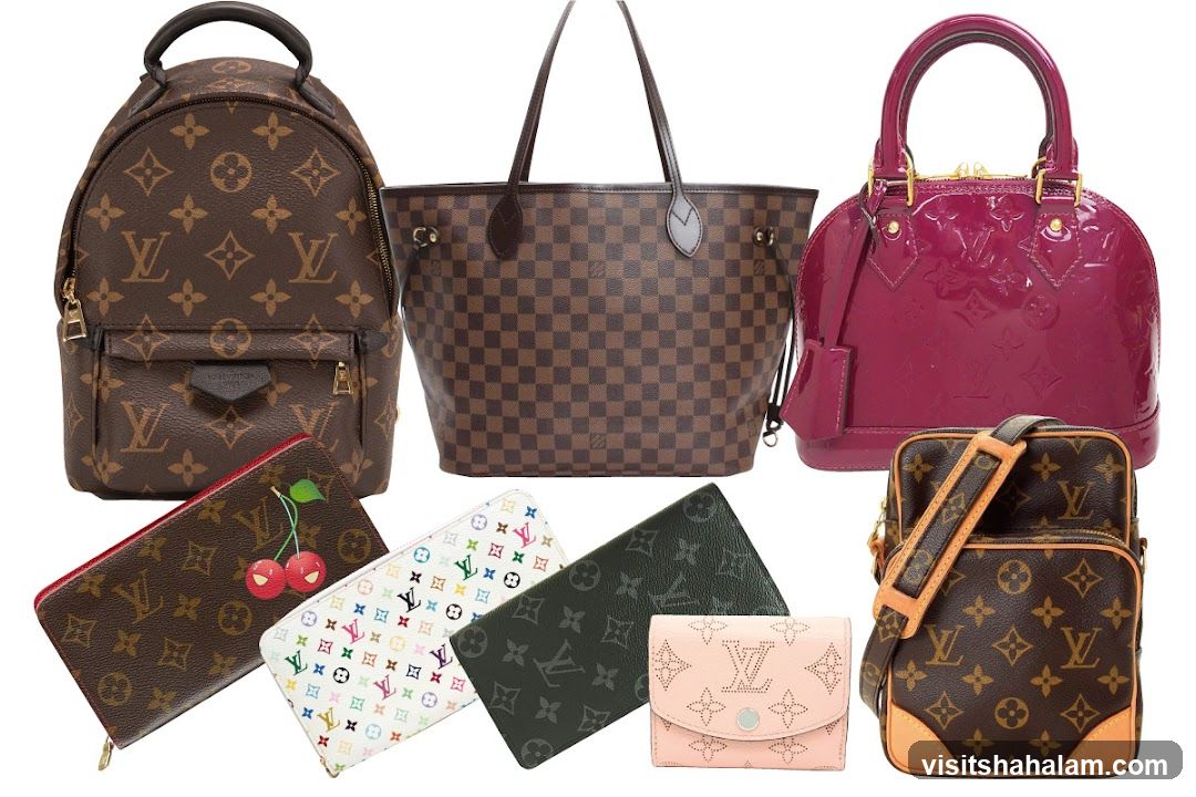 Assortment of Louis Vuitton Handbags and Accessories