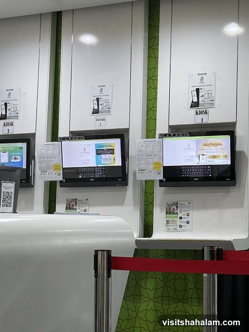 Self-service kiosks