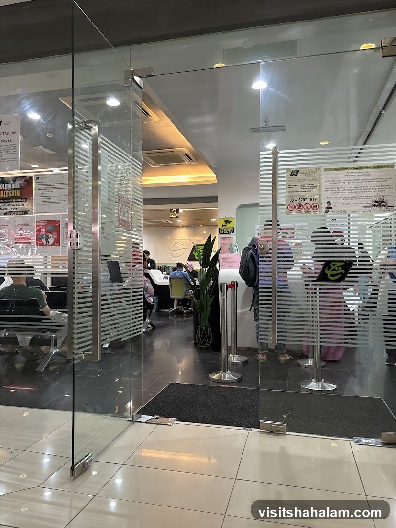Office Interior with Waiting Area