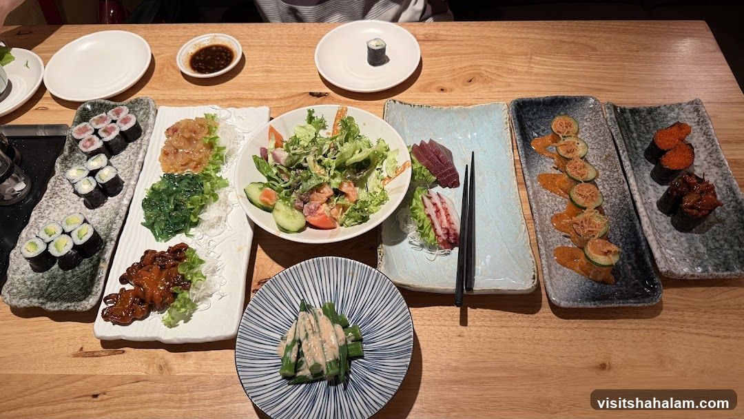 Sushi and Salad Platter