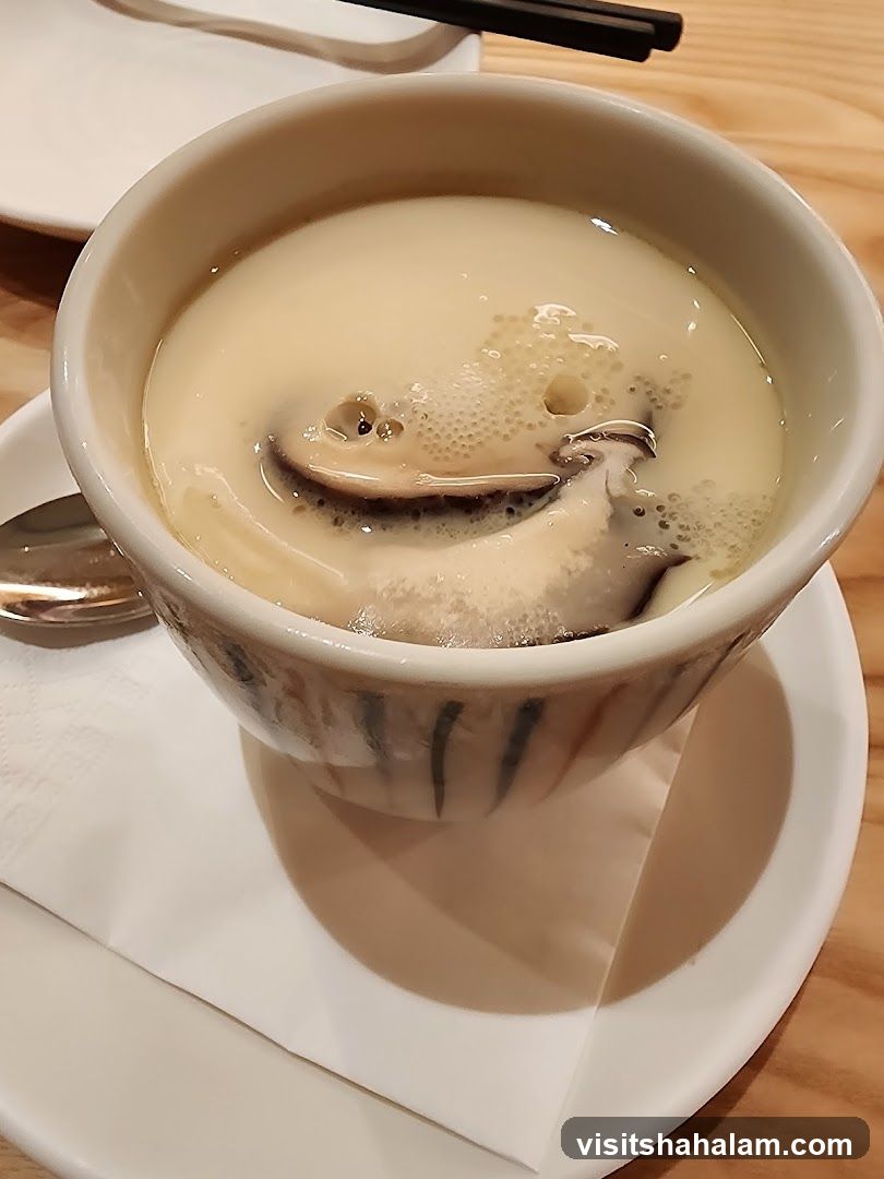 Chawanmushi with Mushroom