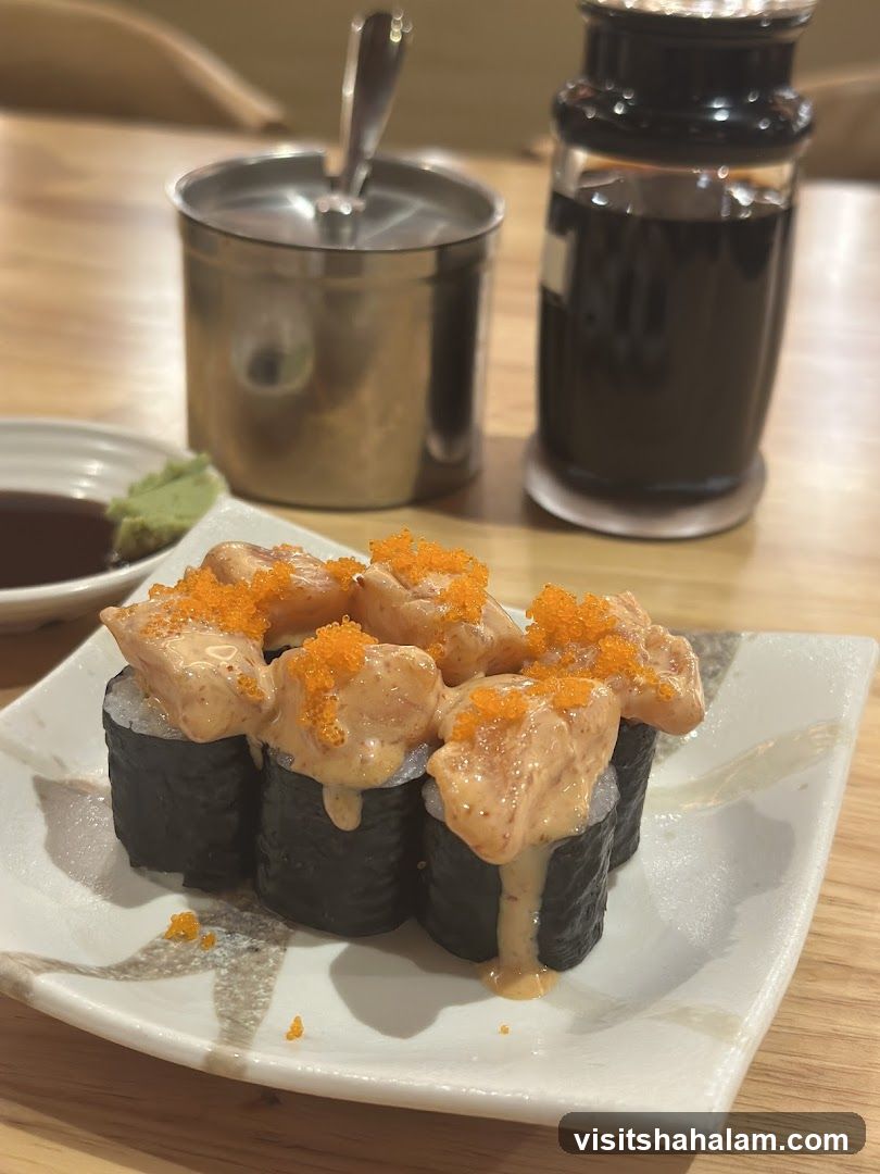 Spicy Salmon Rolls