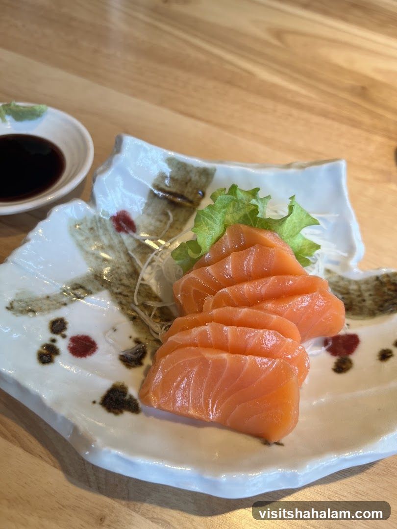Salmon Sashimi