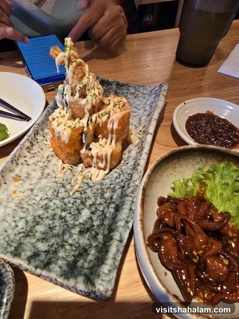 Sushi and Appetizer Platter