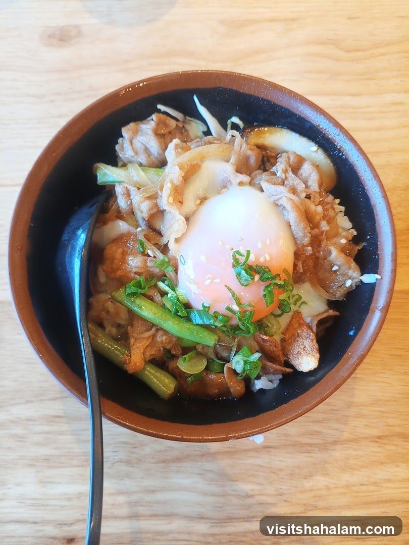 Pork and Egg Rice Bowl