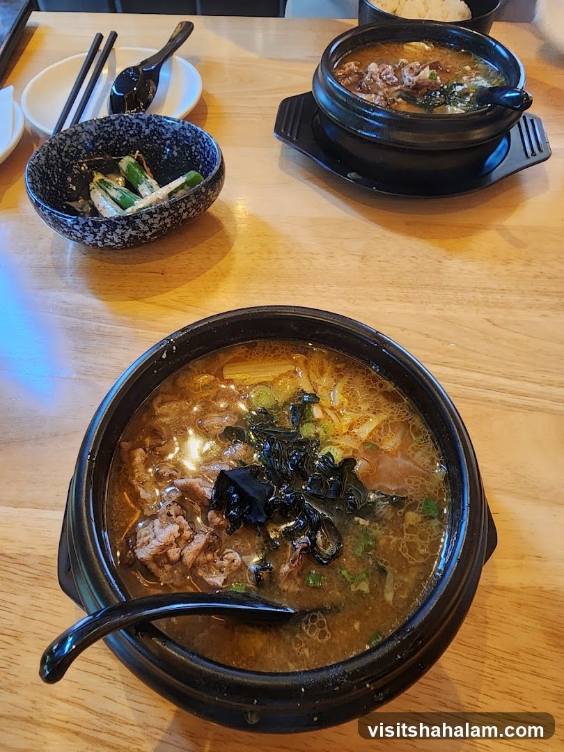 Korean Stews and Side Dish