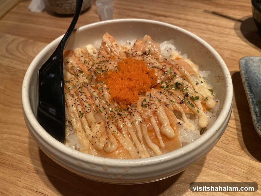 Salmon Donburi