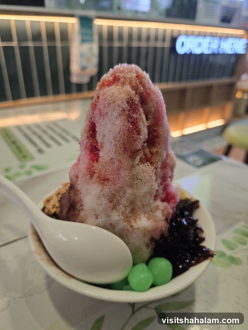 Dessert with Spoon