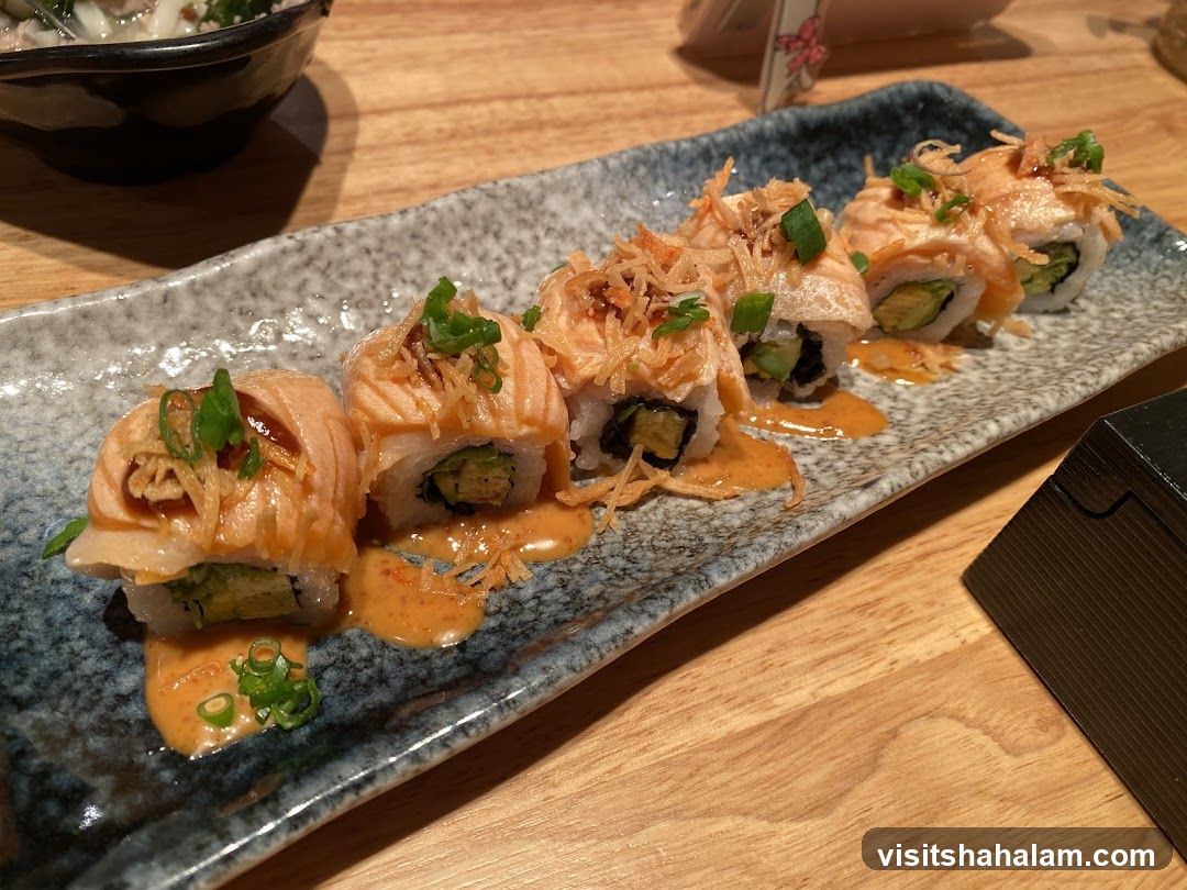 Salmon Sushi Rolls