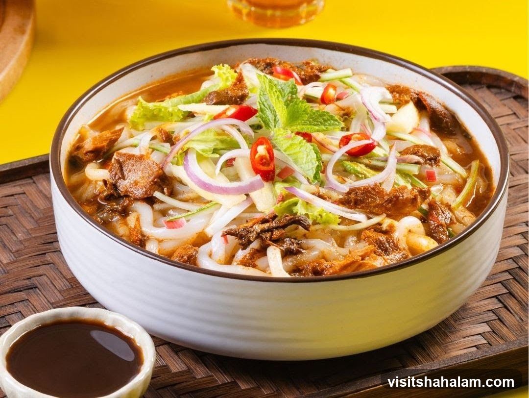 Noodle Soup Dish