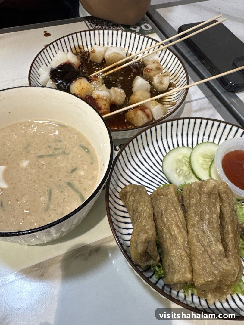 Assortment of Malaysian Snacks