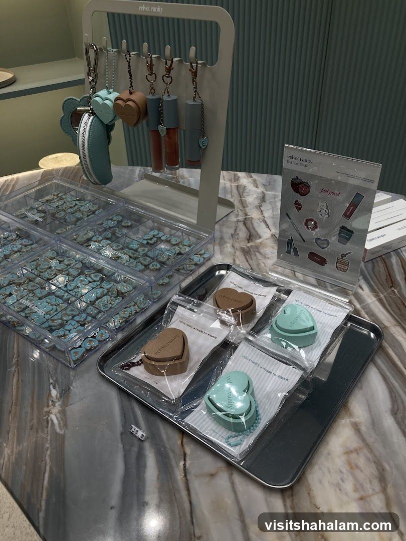 Velvet Vanity Display