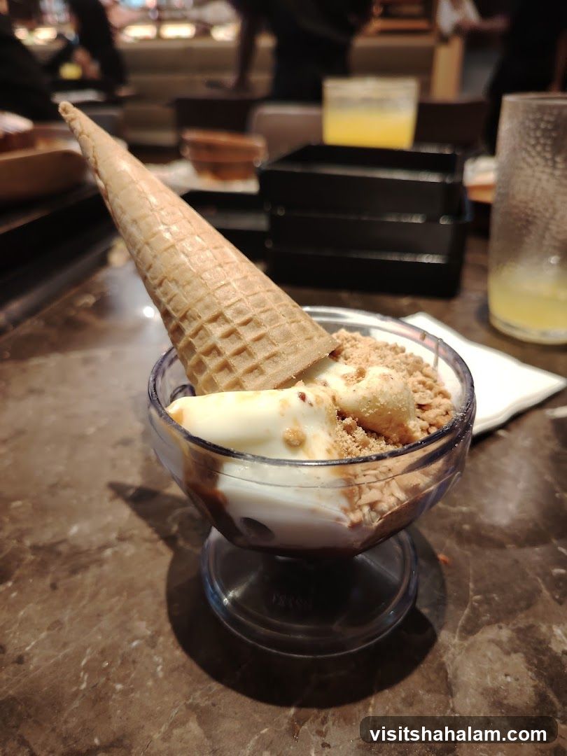 Ice Cream Sundae with Cone