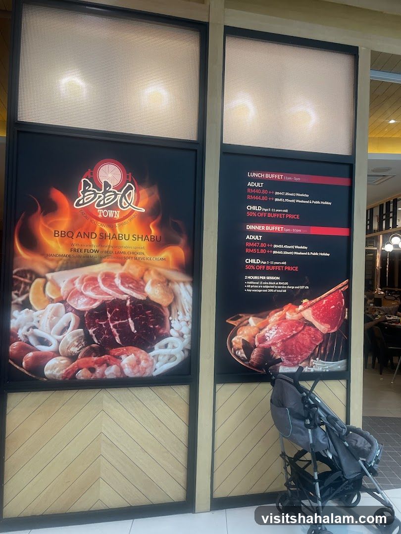 BBQ and Shabu Shabu Buffet Advertisement