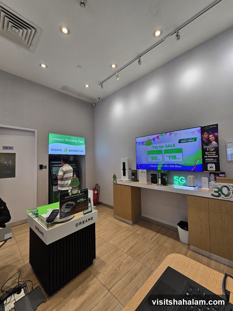 Telecommunications Store Interior