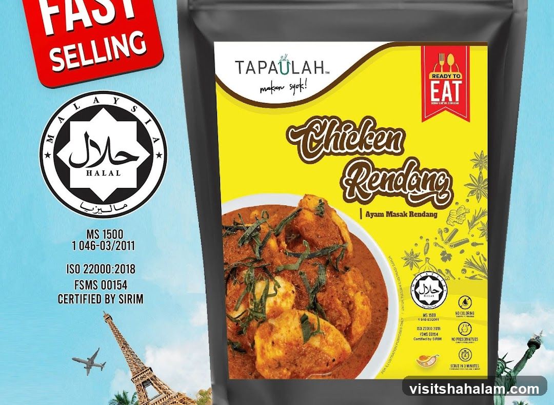 Chicken Rendang Packaging