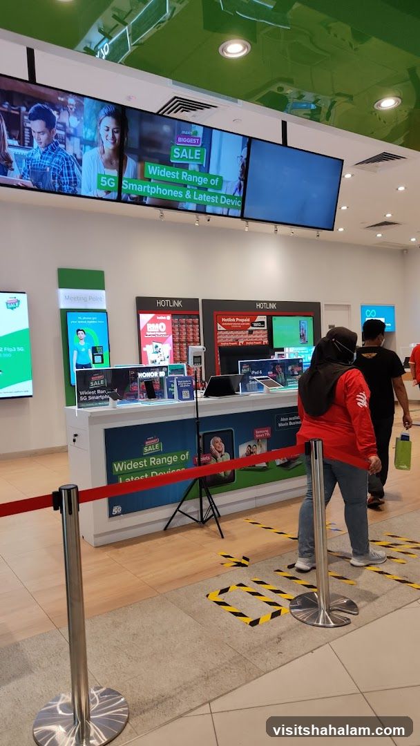 Telecommunications Store Display