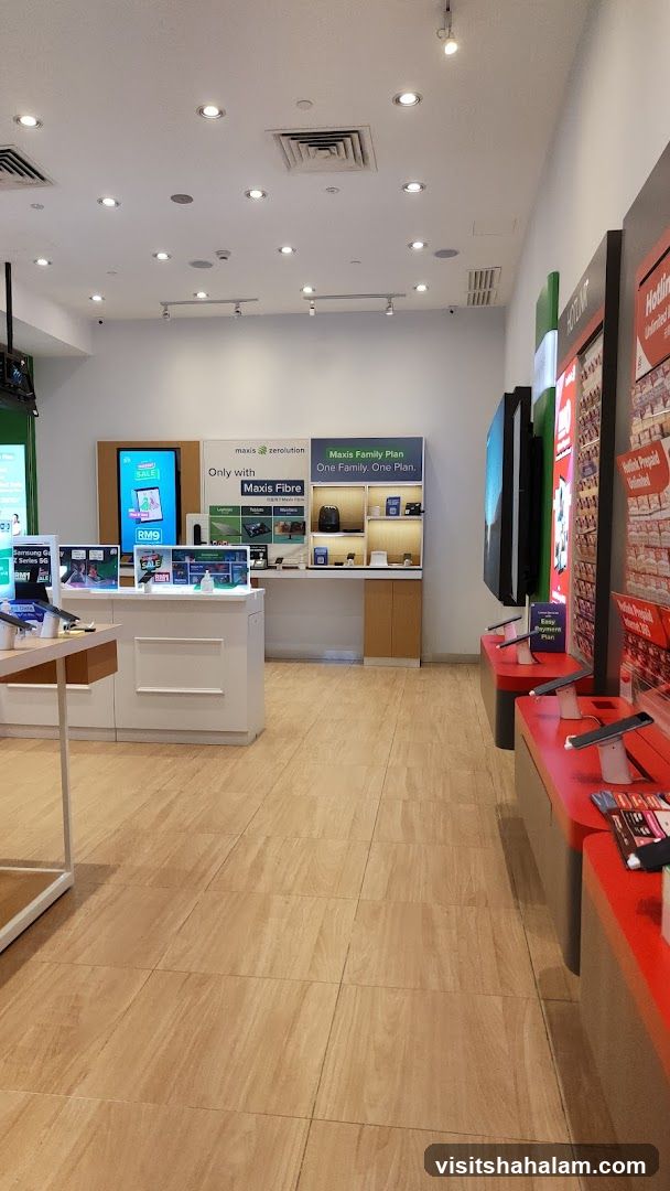Telecommunications Store Interior