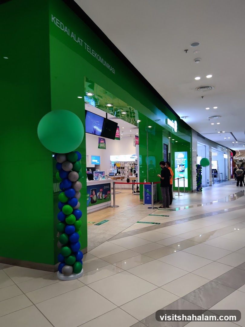 Telecommunications Store Entrance
