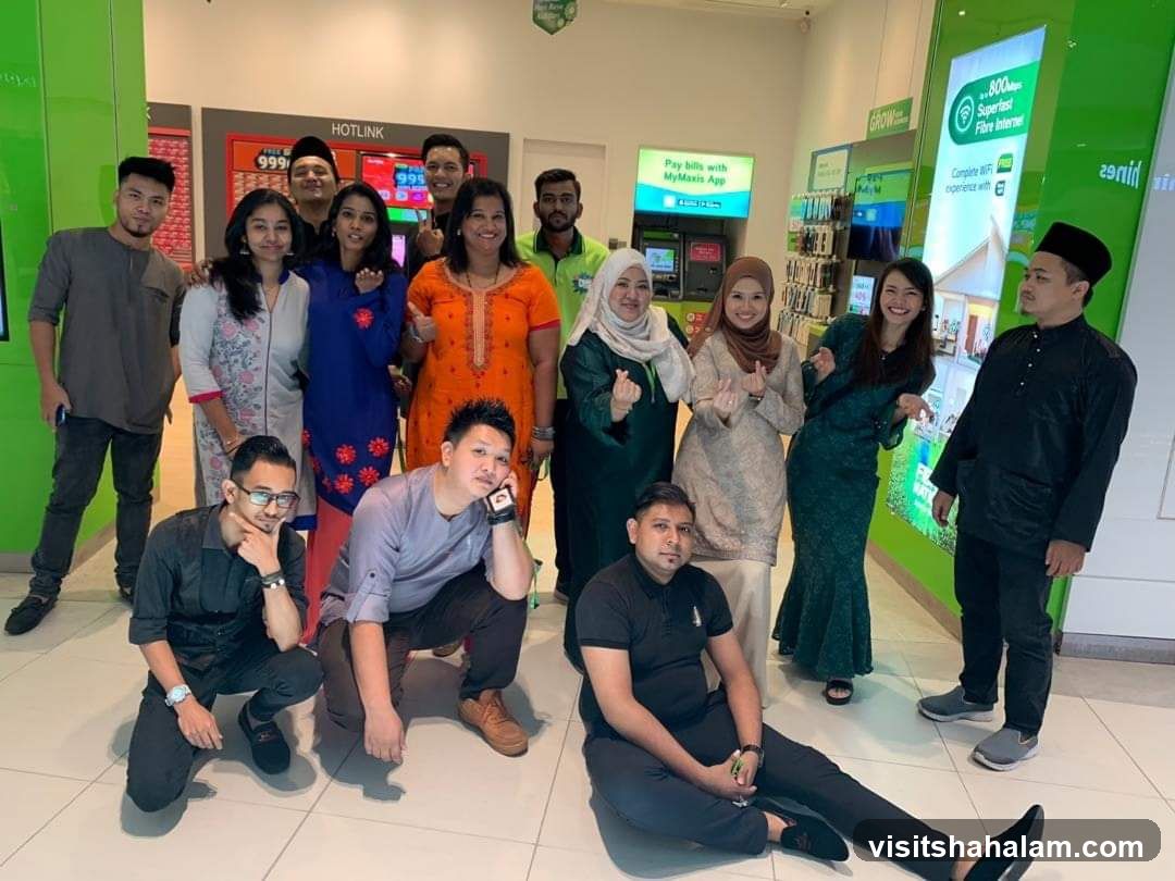 Group of people in a store