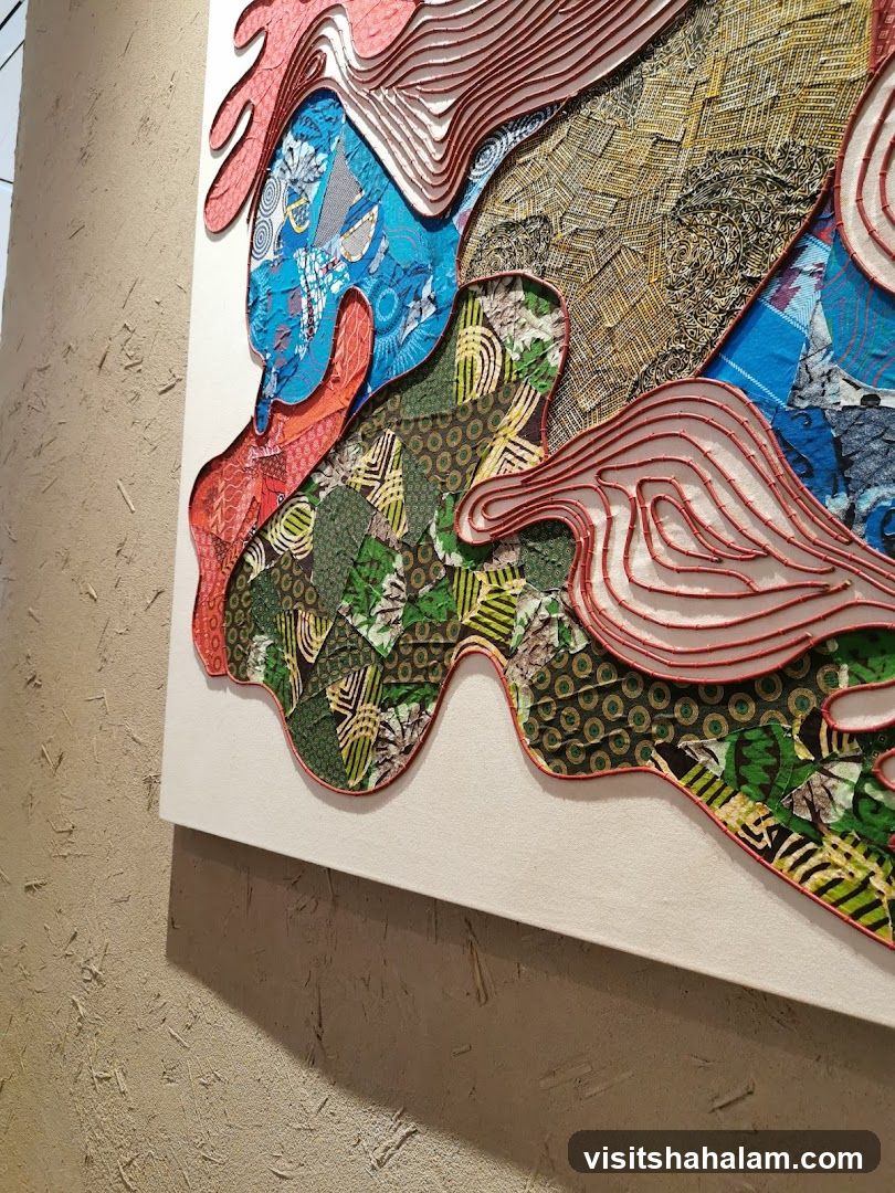 Textured Fabric Artwork
