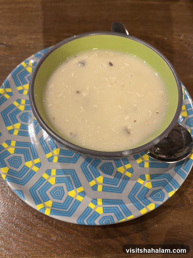 Creamy Soup in a Bowl