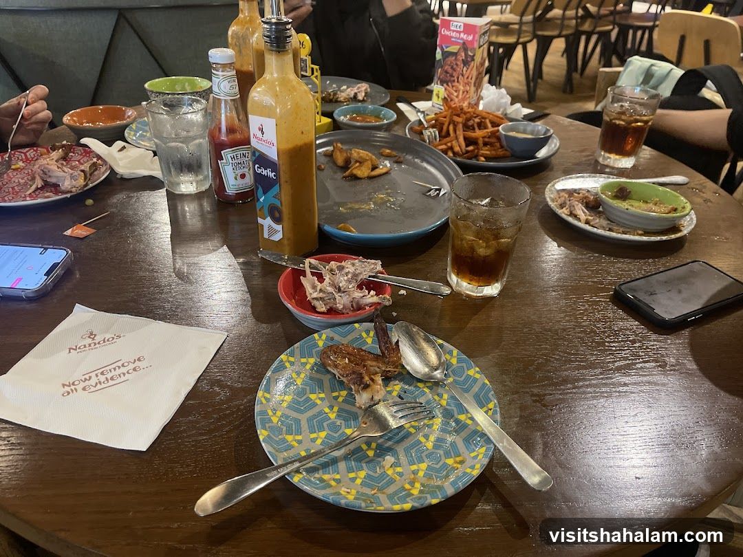 Leftover Meal at Nando's