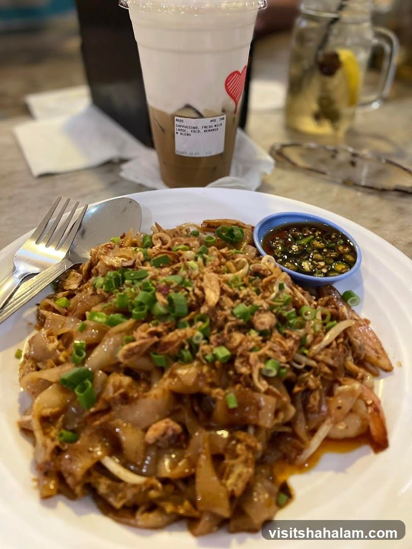 Noodle Dish and Drink