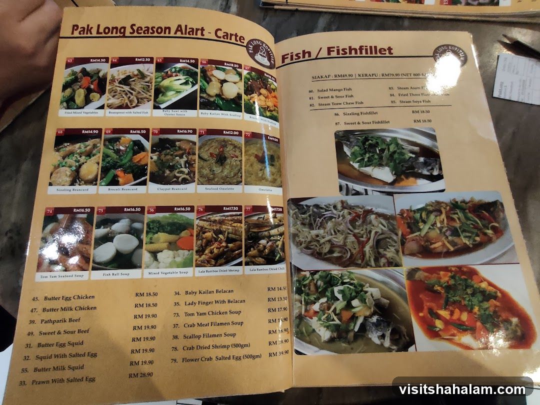 Pak Long Season Alart - Carte