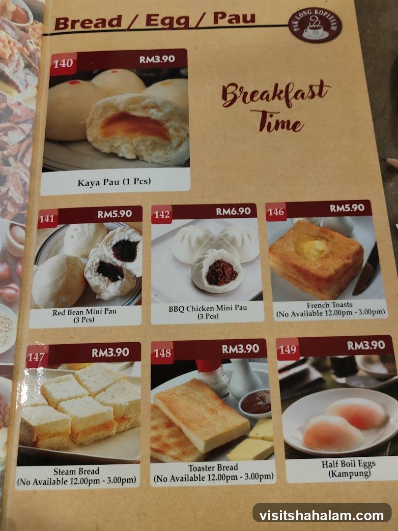 Bread / Egg / Pau - Breakfast Time