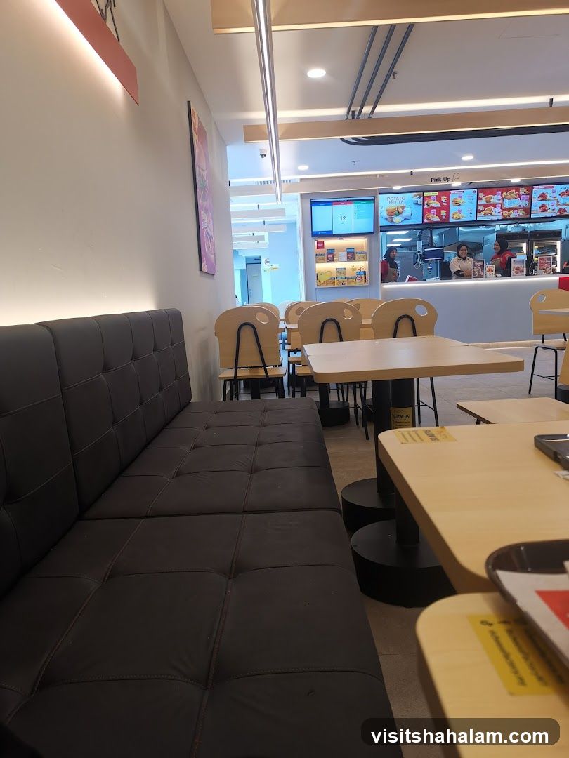 Fast Food Restaurant Interior
