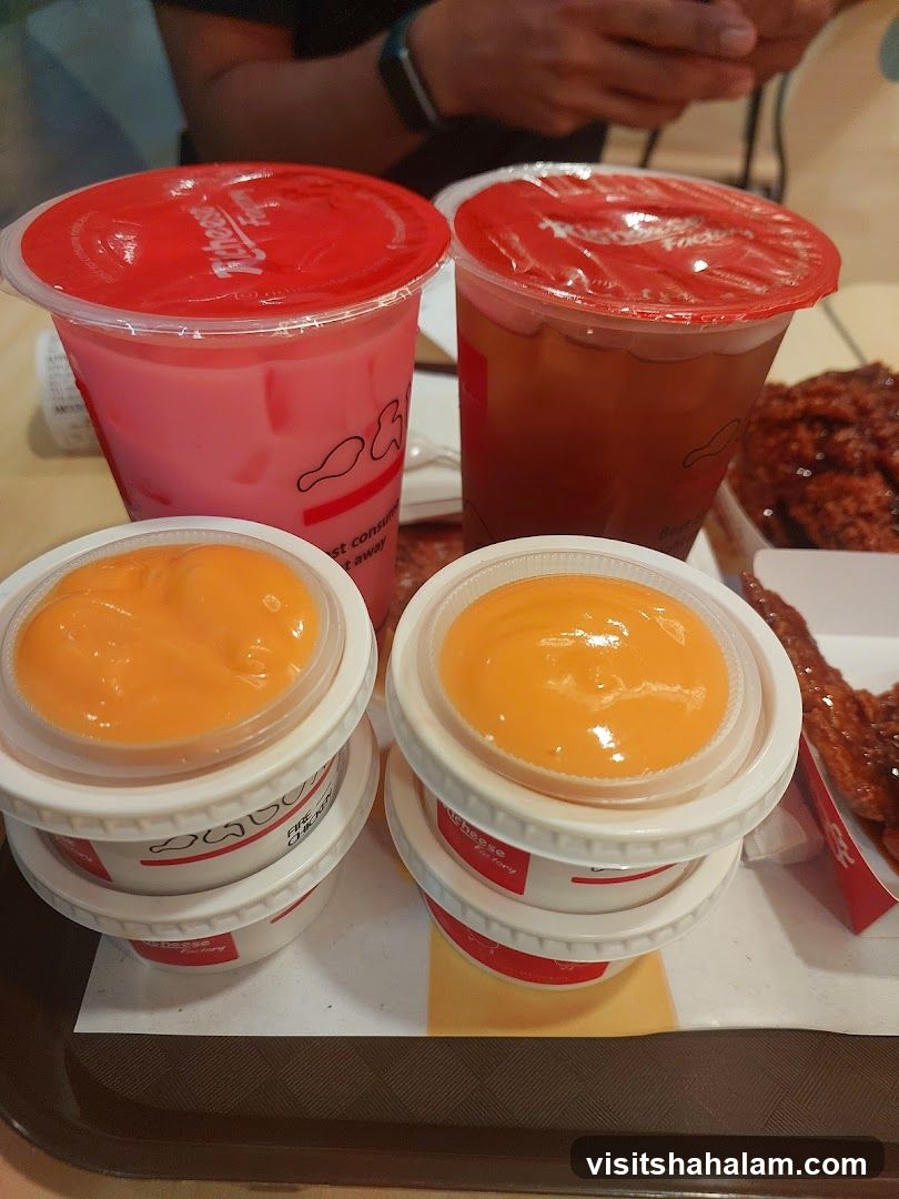Cheese Factory Drinks and Dips