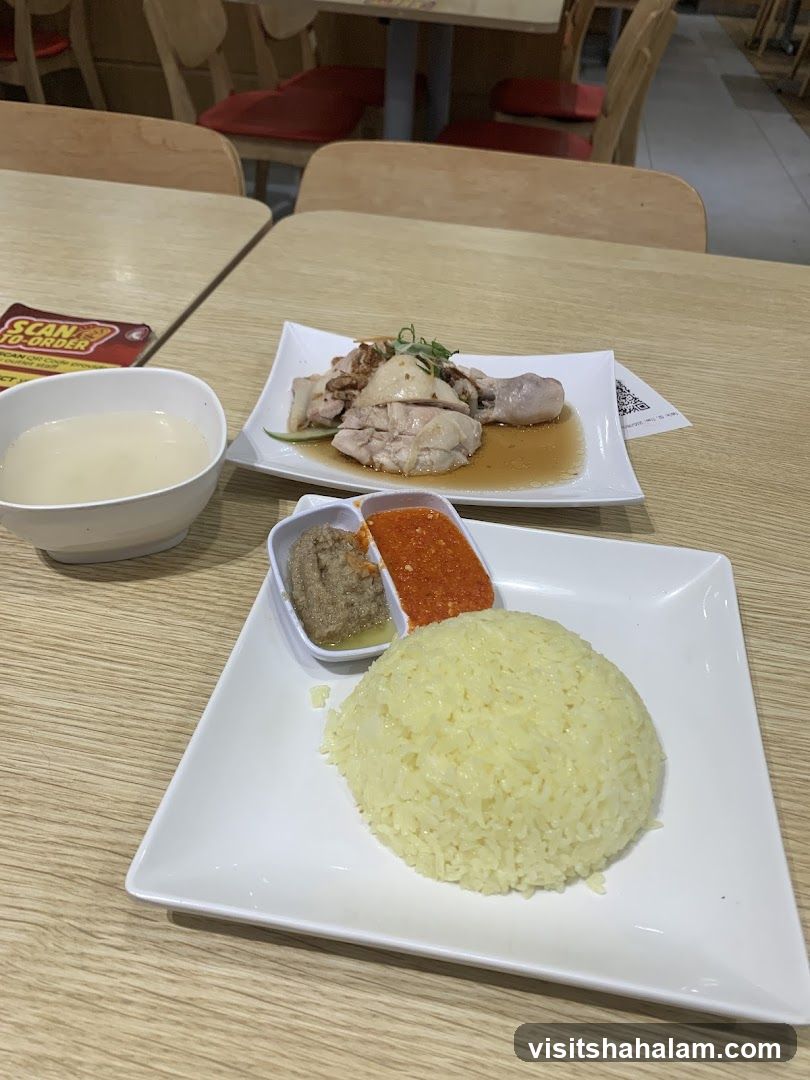 Hainanese Chicken Rice