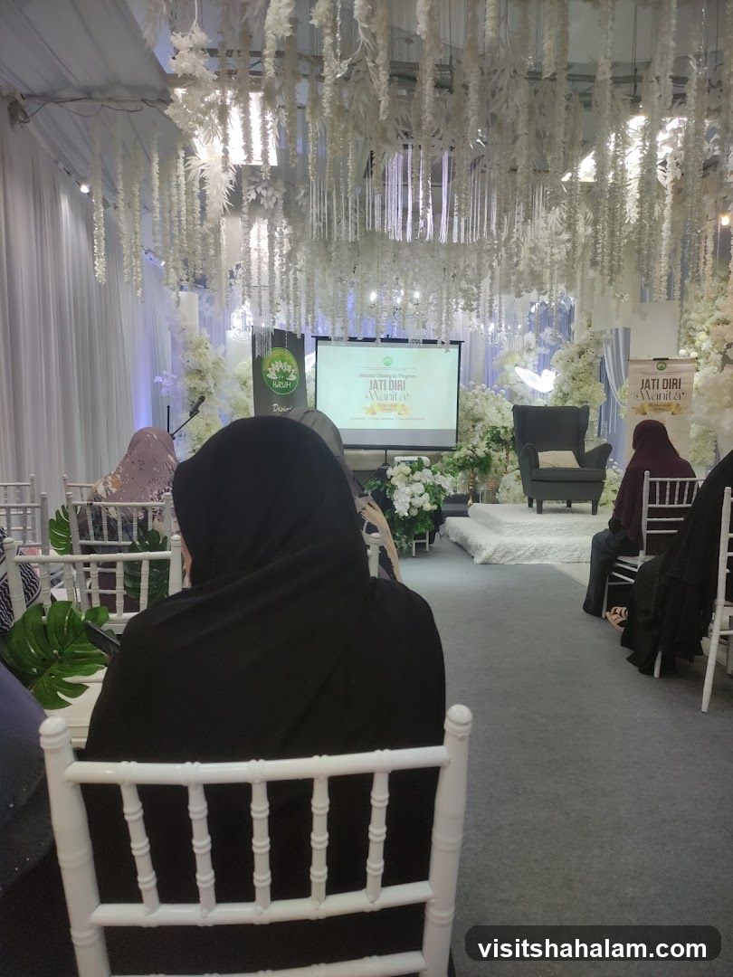 Event Setup with Presentation Screen