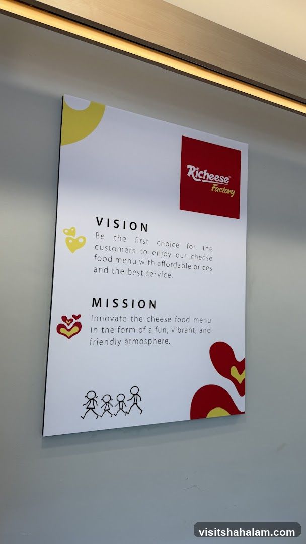 Richeese Factory Vision and Mission Statement