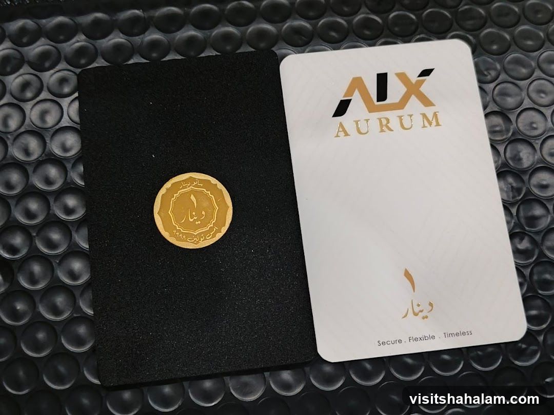 Gold Coin and Card