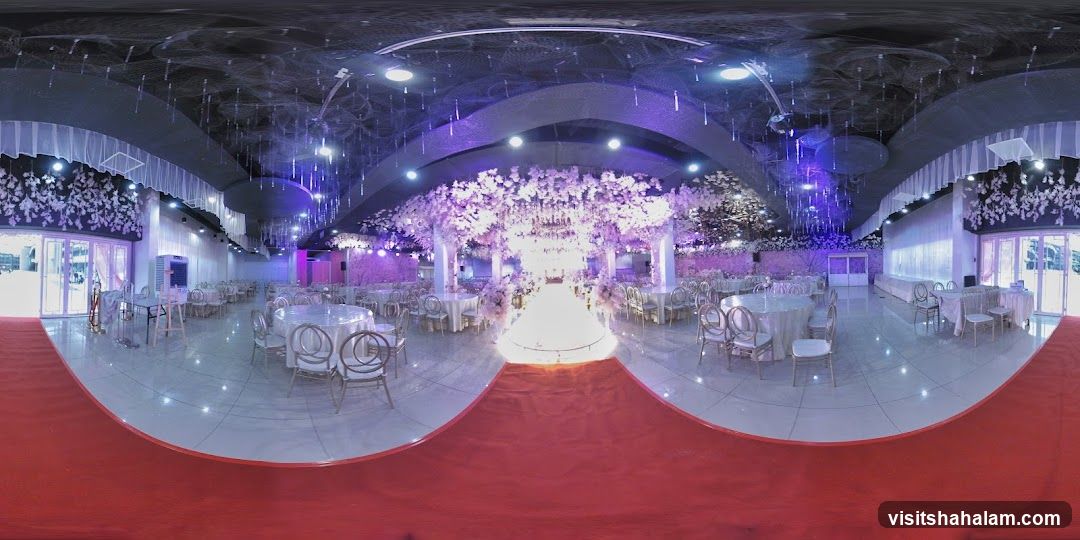 Elegant Event Hall with Floral Decor