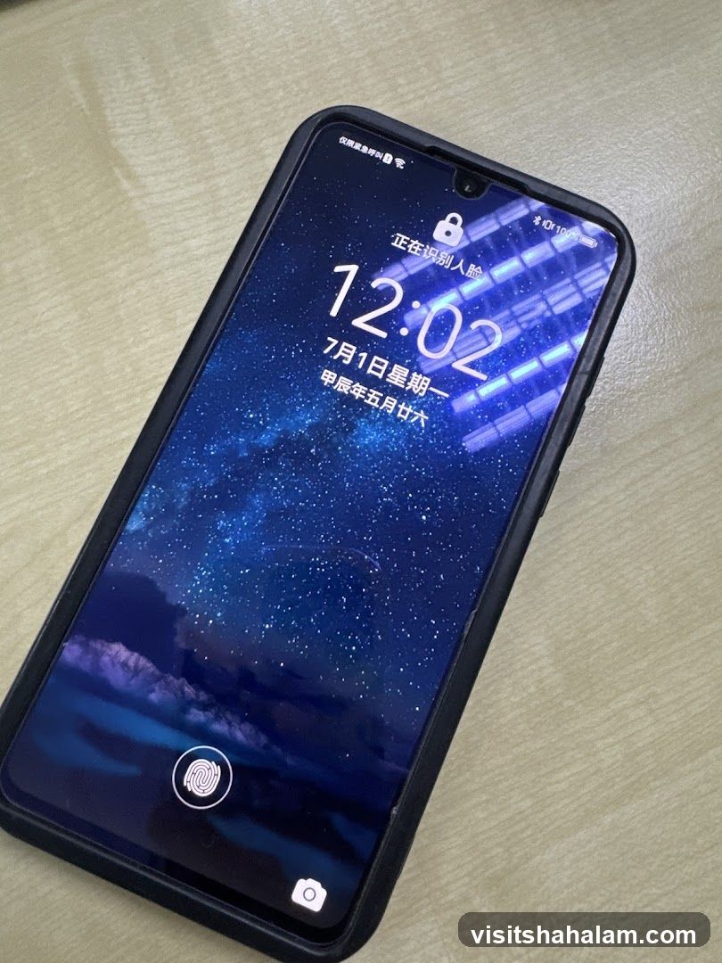 Smartphone Lock Screen