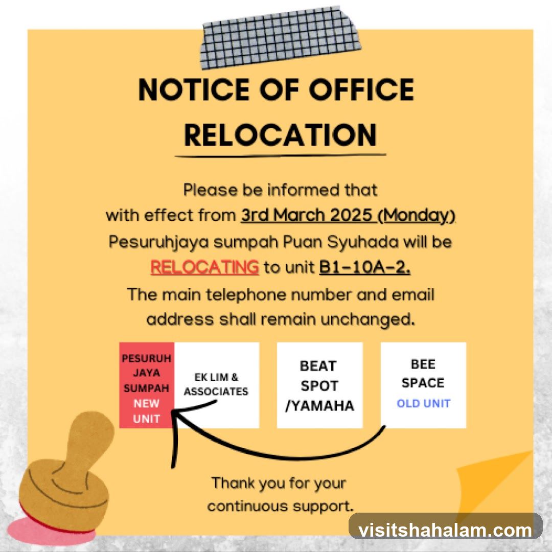 Notice of Office Relocation