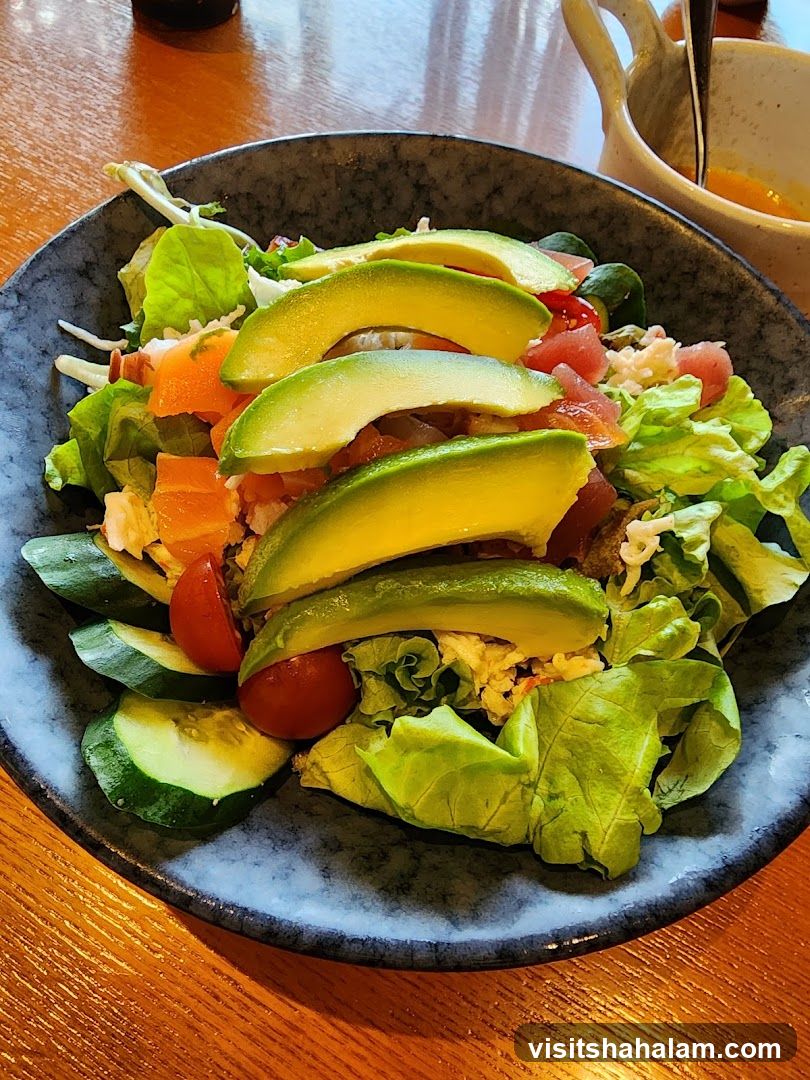 Avocado and Salmon Salad