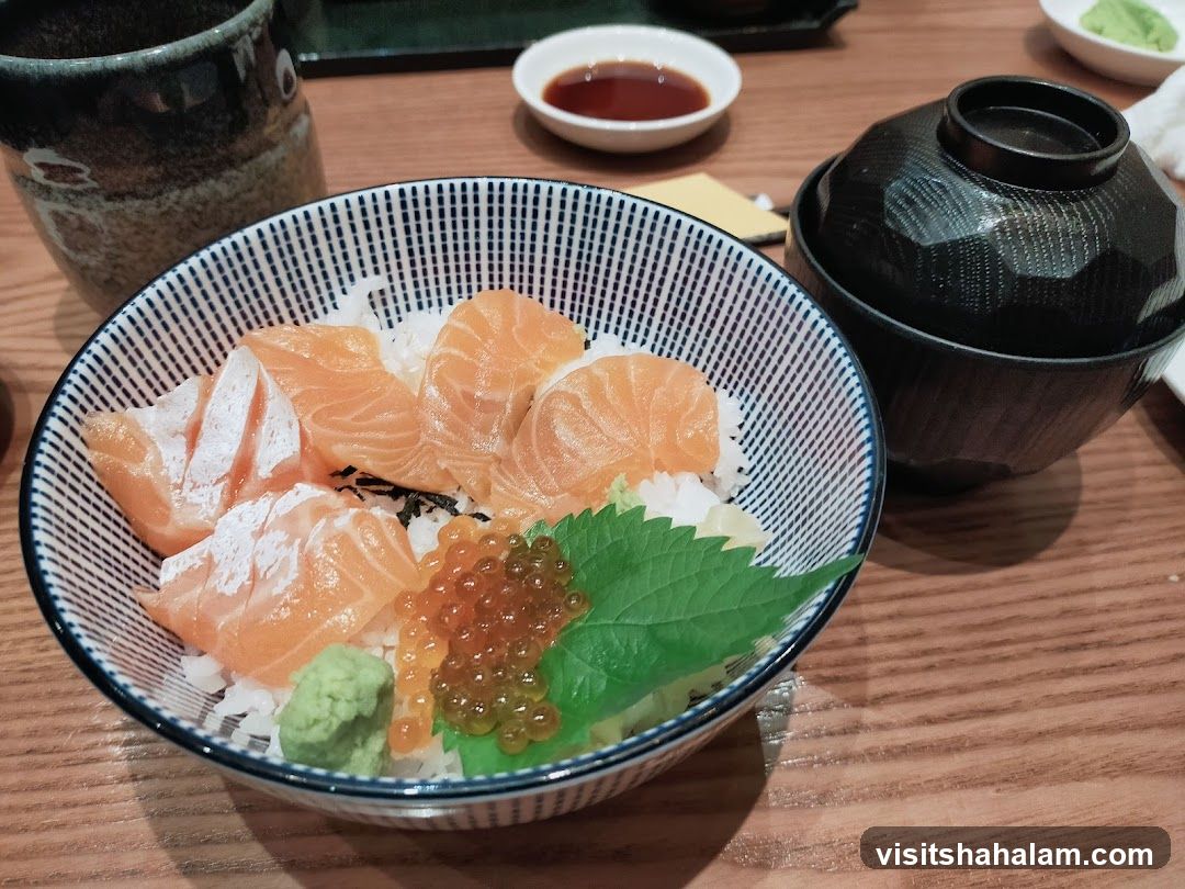 Salmon Donburi