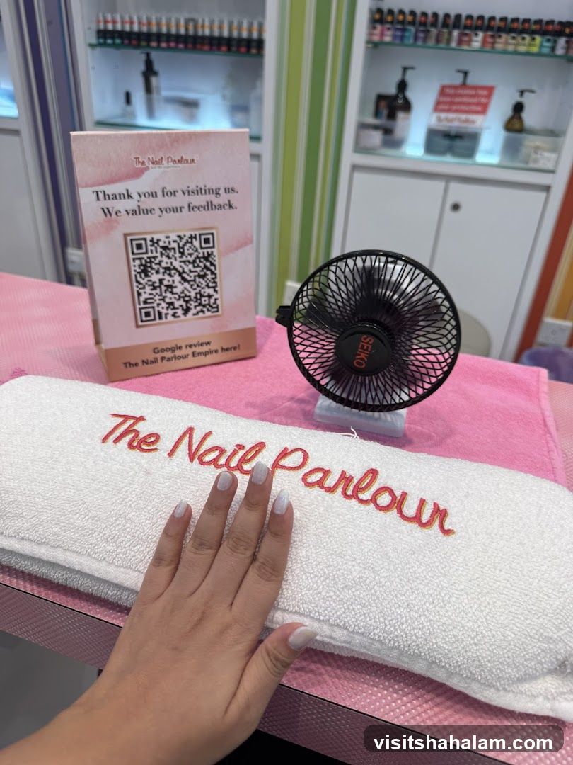 The Nail Parlour Feedback Display