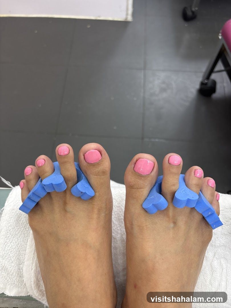 Pedicure Preparation