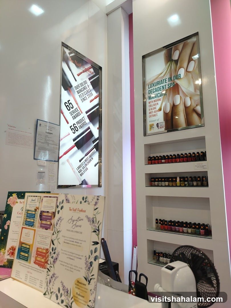 Nail Salon Interior