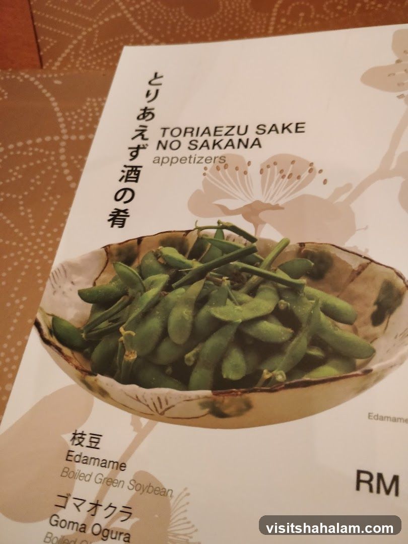 Appetizers Menu