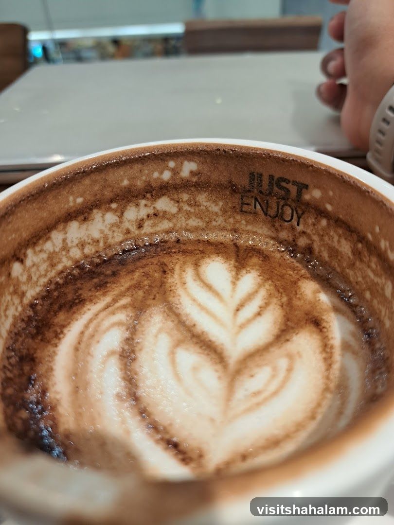 Latte Art in a Cup