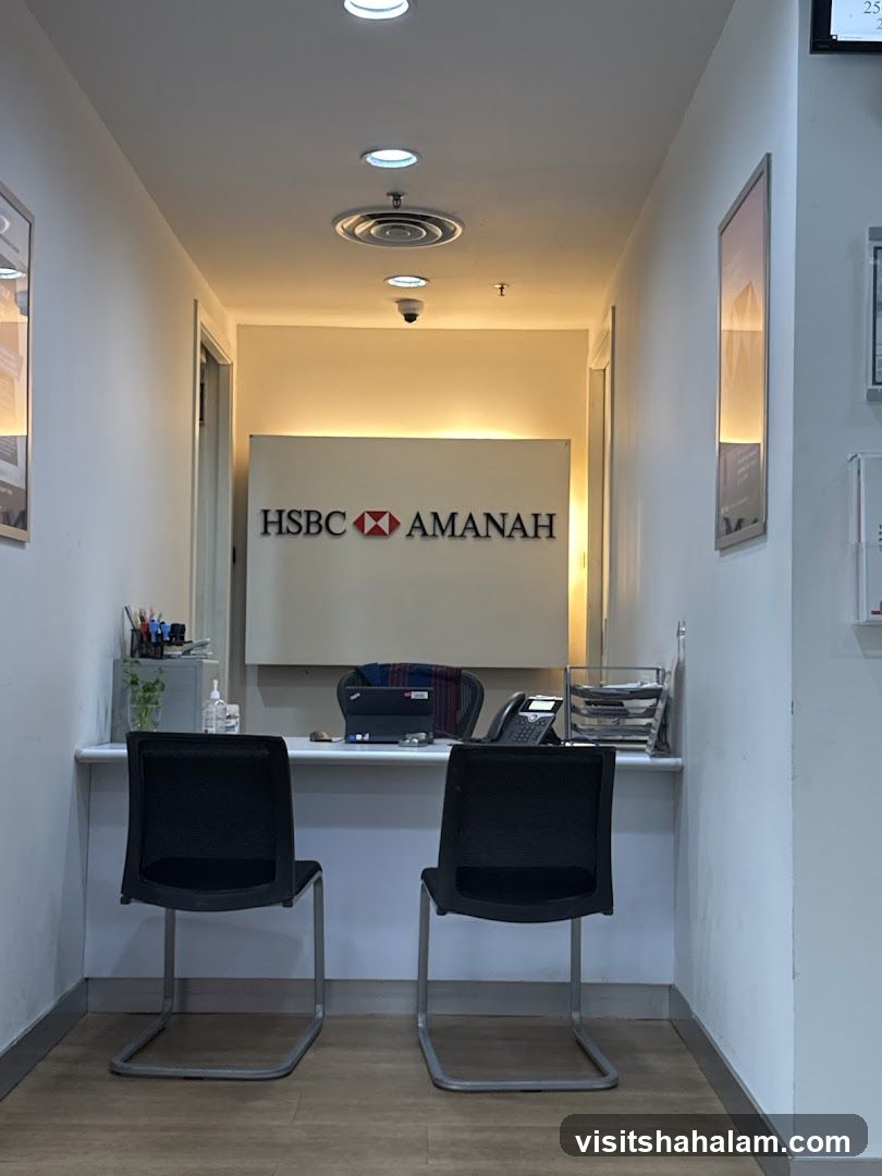 HSBC Amanah Reception Area