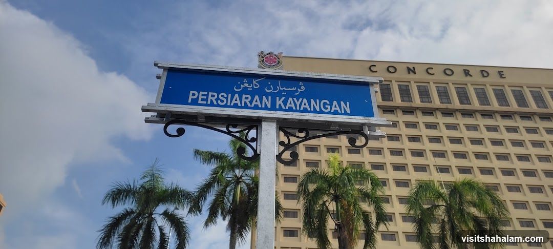 Street sign and building