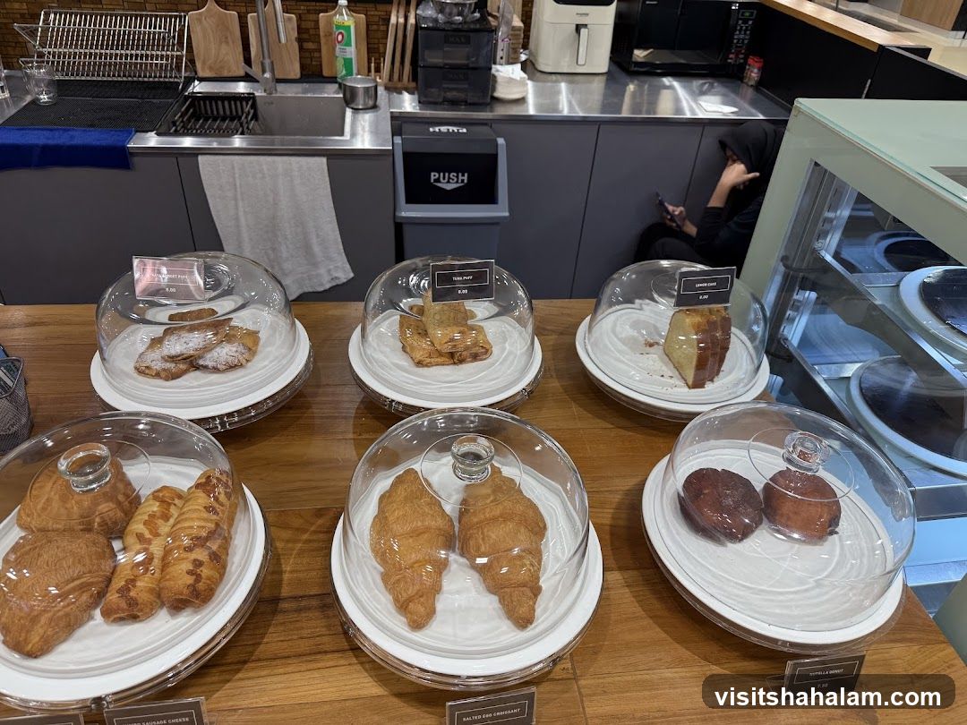 Pastries and Cake Display